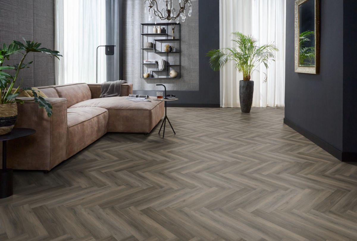 Yup paddington Herringbone DARK GREY CLICK 3506