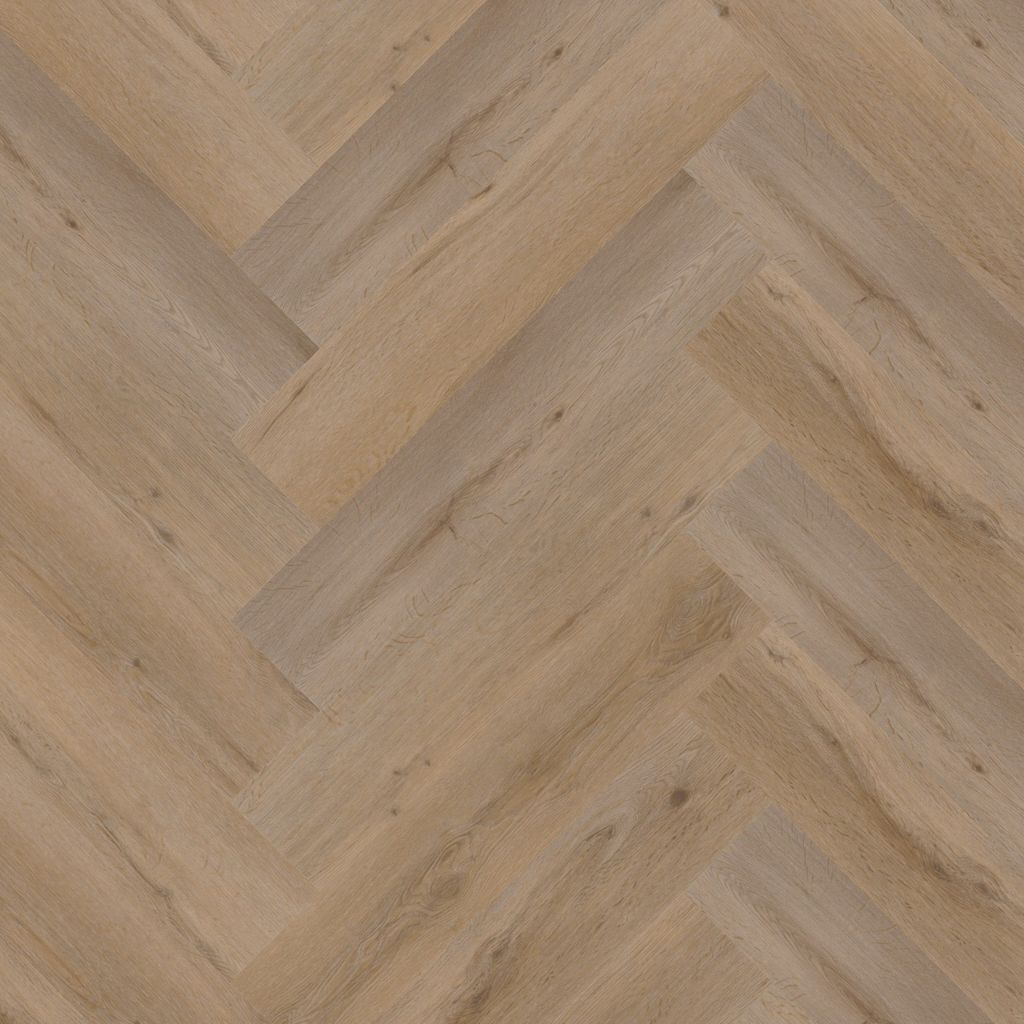 YUP Leyton herringbone NATURAL OAK DRYBACK 1822