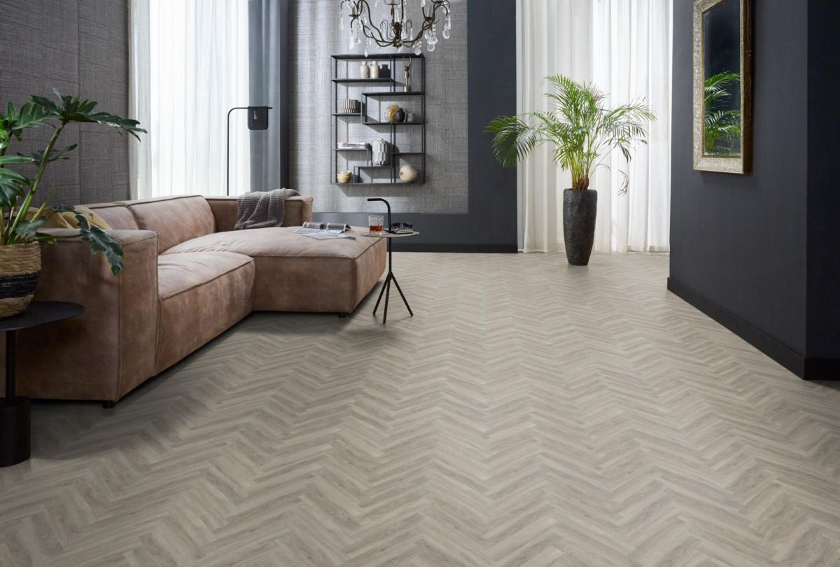 Yup parramatta Herringbone LIGHT GREY CLICK 2533