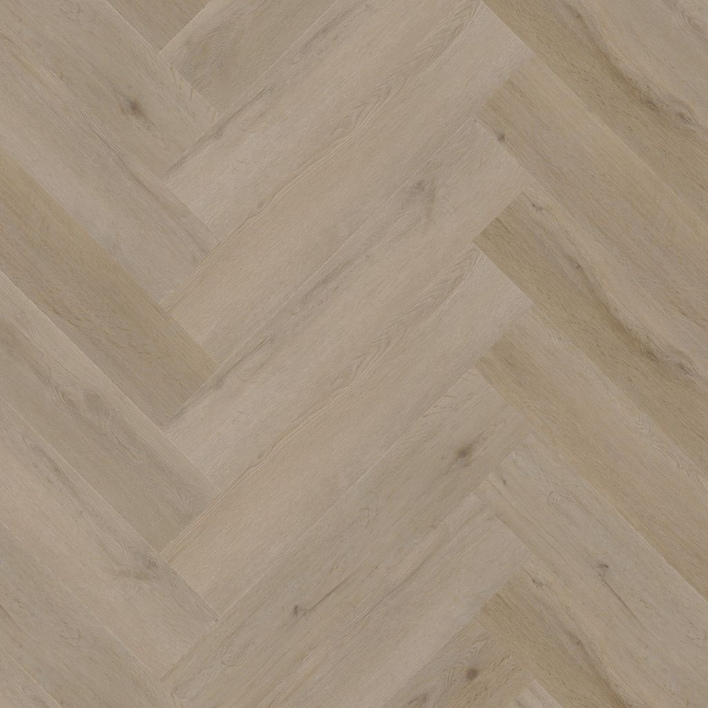 YUP Leyton herringbone LIGHT OAK DRYBACK 1820