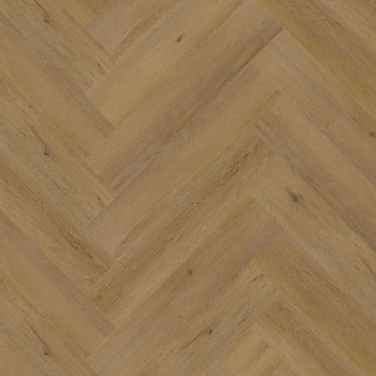 YUP Leyton herringbone DARK OAK DRYBACK 1823