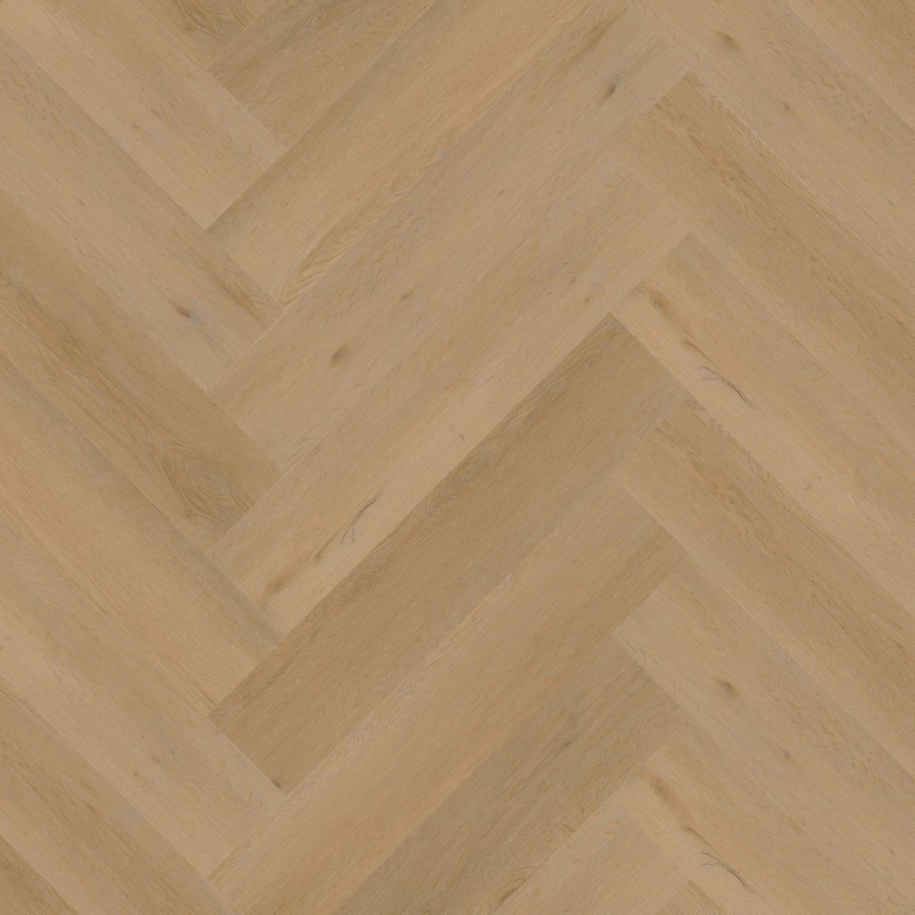 YUP Leyton herringbone WARM OAK DRYBACK 1825
