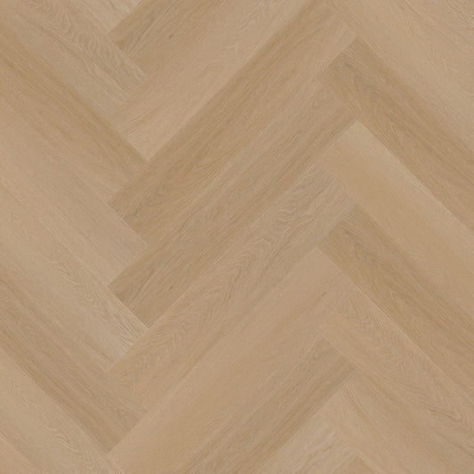YUP Fulham herringbone NATURAL OAK DRYBACK 1610