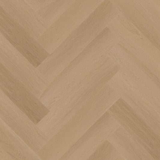 YUP Fulham herringbone DARK OAK DRYBACK 1611