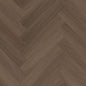 YUP Fulham HERRINGBONE BROWN CLICK 2615