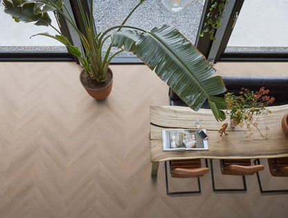 YUP Merton HERRINGBONE DARK OAK CLICK 7611