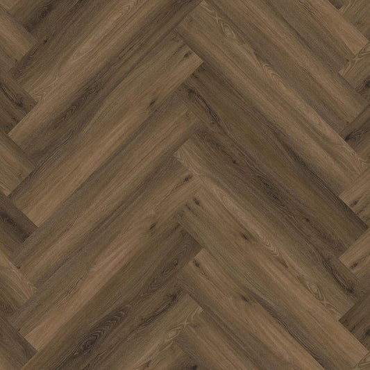 YUP PADDINGTON HERRINGBONE WARM BROWN DRYBACK 3501