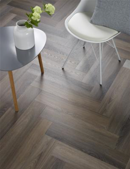 YUP PADDINGTON HERRINGBONE DARK GREY DRYBACK 3506